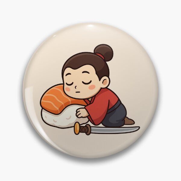 Item preview, Lazy Samurai – The sleepyhead warrior designed and sold by MartzDesigns.