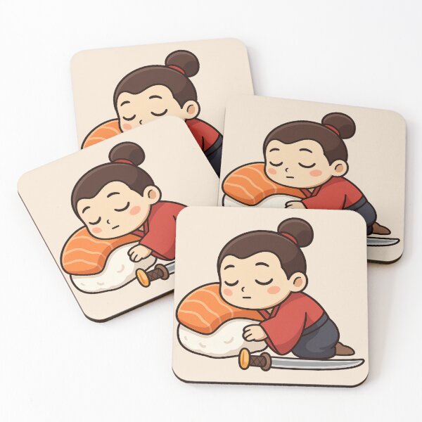 Item preview, Lazy Samurai – The sleepyhead warrior designed and sold by MartzDesigns.