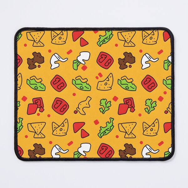 Item preview, Anatomy of a Taco | Salsa, Guac & Chips Pattern designed and sold by DailyVibesMerch.