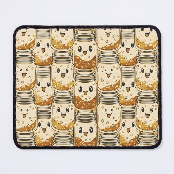 Item preview, Sourdough Starter Army | Happy Mason Jars Pattern designed and sold by DailyVibesMerch.