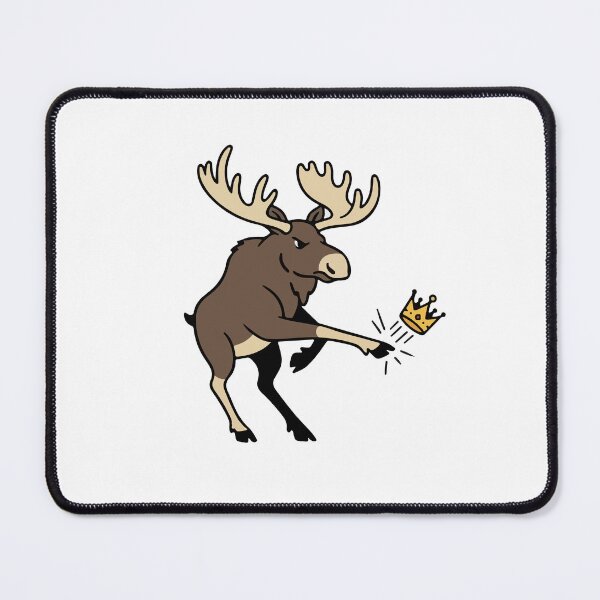 Item preview, The Defiant White Tailed Deer and the Broken Crown No Kings in America designed and sold by Felinefinesse.