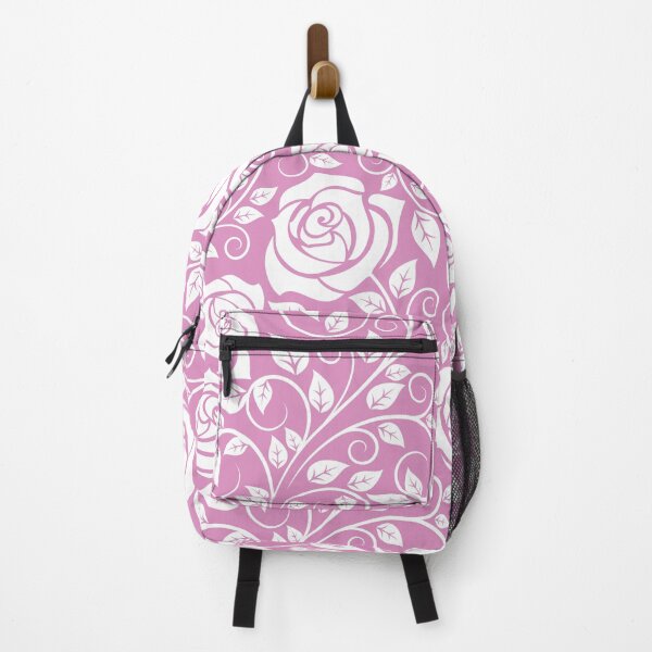 Item preview, Vintage rose pattern in pink background designed and sold by SmallDart Creations.