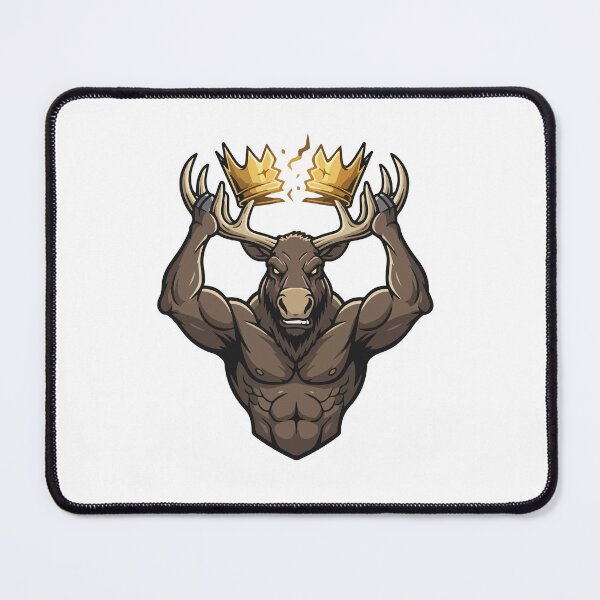 Item preview, The Defiant White Tailed Deer and the Broken Crown No Kings in America designed and sold by Felinefinesse.
