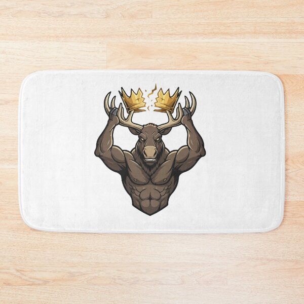 Item preview, The Defiant White Tailed Deer and the Broken Crown No Kings in America designed and sold by Felinefinesse.