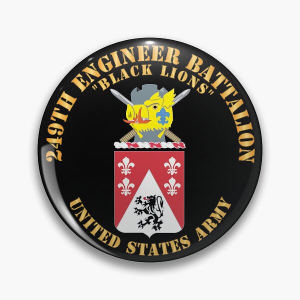 Item preview, Army - COA - 249th Engineer Battalion X 300 designed and sold by Military Insignia Products.