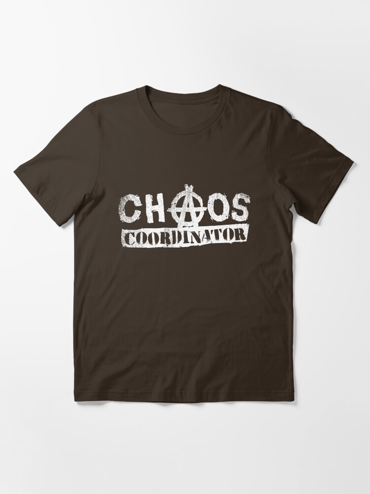 Alternate view of Chaos Coordinator - Funny Teacher Gift Essential T-Shirt