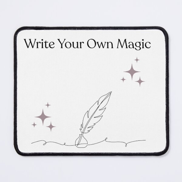 Item preview, Quill Pen and Magic designed and sold by MoonMothMakes.