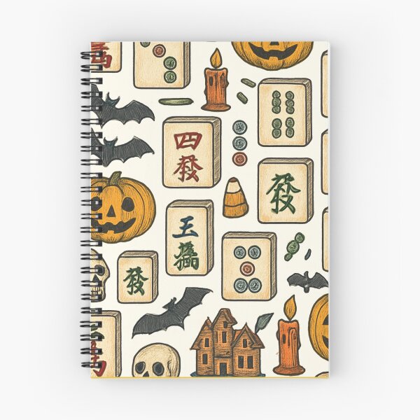 Artikelvorschau, Halloween Mahjong Fliesenmuster-Design entworfen und verkauft von Best Pattern⭐⭐⭐⭐⭐.