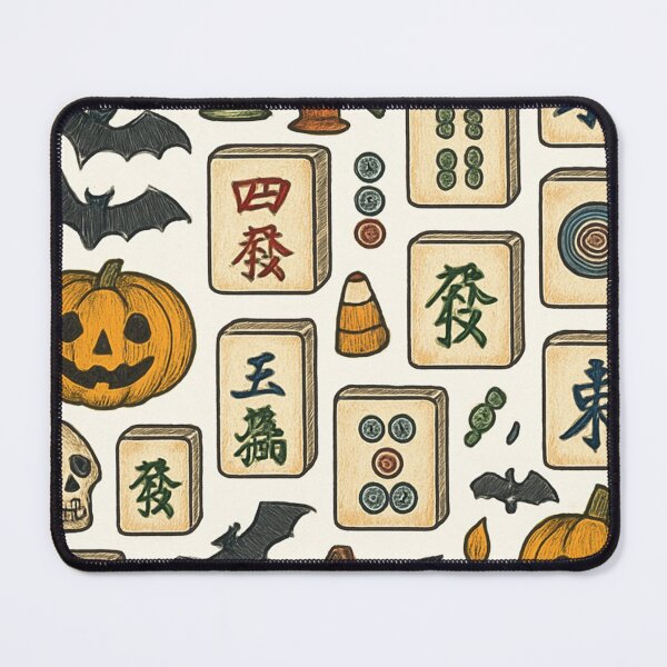 Item preview, Halloween Mahjong Tile Pattern Design designed and sold by Best Pattern⭐⭐⭐⭐⭐.