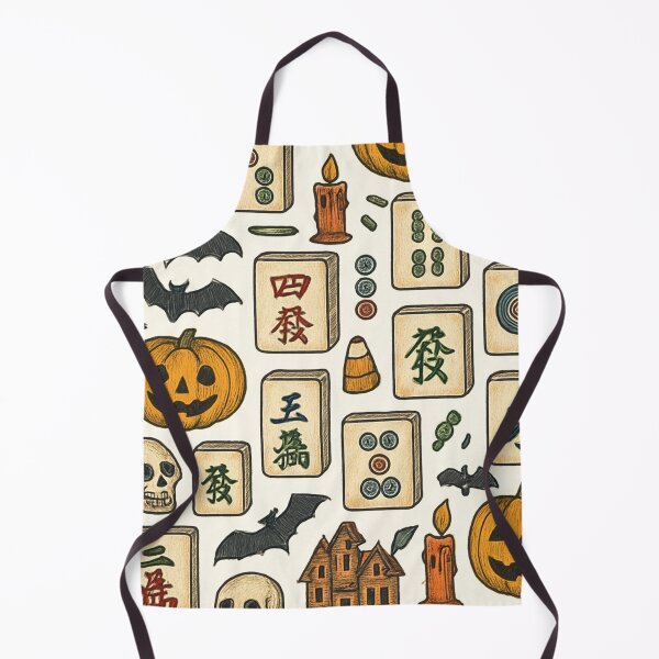 Item preview, Halloween Mahjong Tile Pattern Design designed and sold by Best Pattern⭐⭐⭐⭐⭐.
