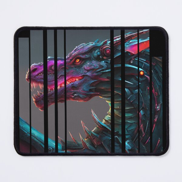 Item preview, Cyber neon Dragon 3 designed and sold by Neon G.