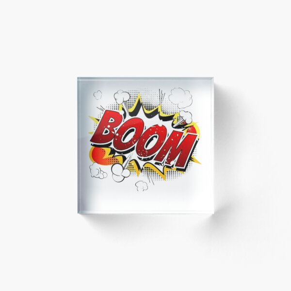 Aperçu de l'œuvre BOOM Nuage d'explosion de bandes dessinées créée et vendue par alonezi.