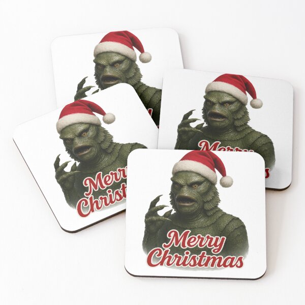 Item preview, Creature from the Black Lagoon Christmas 2 designed and sold by Retr0Tshirts.