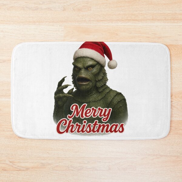 Item preview, Creature from the Black Lagoon Christmas 2 designed and sold by Retr0Tshirts.