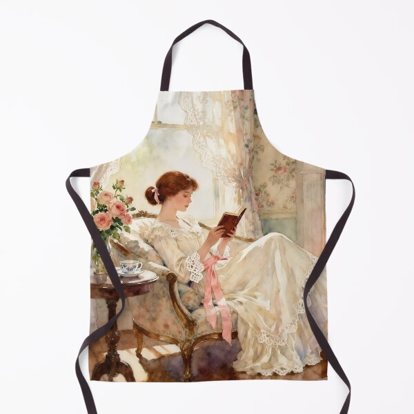 Item preview, Enchanted English Cottage Reading a book designed and sold by SoniaSarkali.