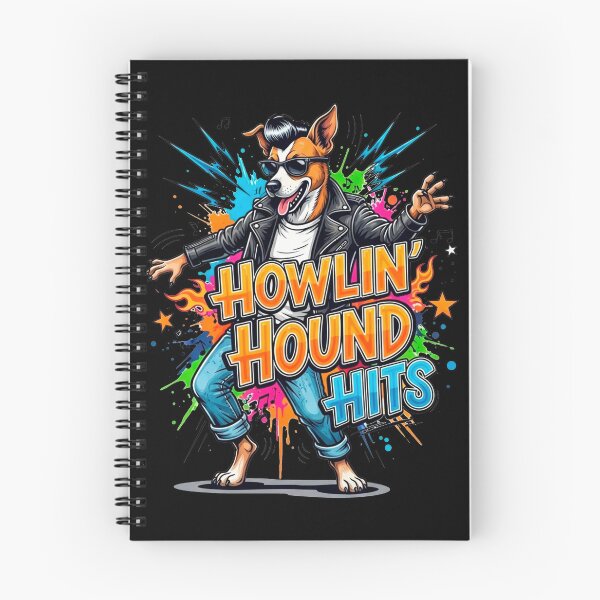 Item preview, Retro Rockabilly Dancing Dog Sticker T-Shirt Hoodie designed and sold by SholoStudio.