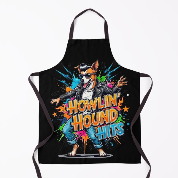 Item preview, Retro Rockabilly Dancing Dog Sticker T-Shirt Hoodie designed and sold by SholoStudio.