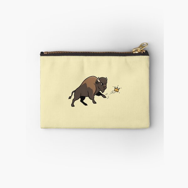 Item preview, The Powerful American Bison and the Broken Crown - No Kings in America designed and sold by Felinefinesse.