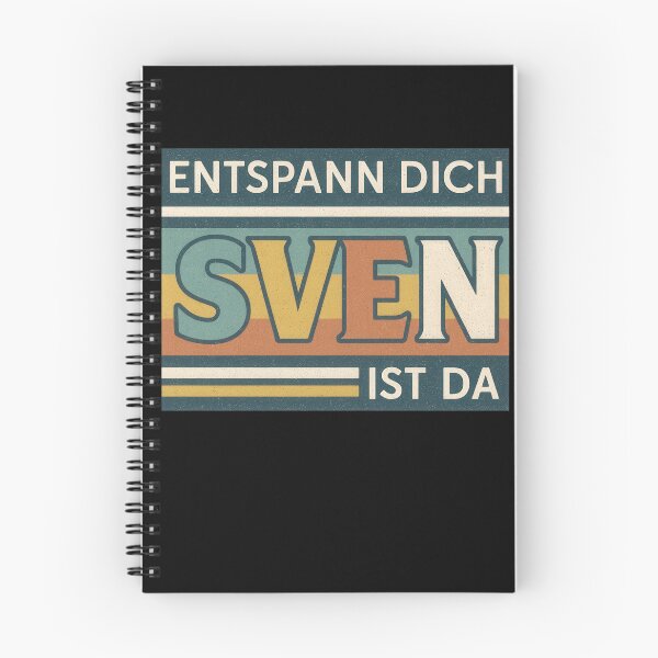 Item preview, Relax - Sven Is Here! Retro Saying designed and sold by sbachstroem.