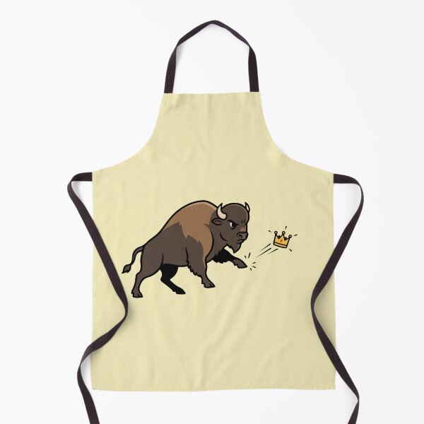 Item preview, The Powerful American Bison and the Broken Crown - No Kings in America designed and sold by Felinefinesse.