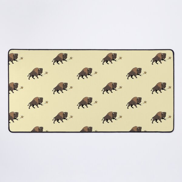 Item preview, The Powerful American Bison and the Broken Crown - No Kings in America designed and sold by Felinefinesse.