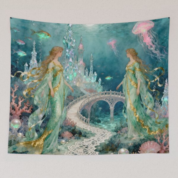 Item preview, Finfolkaheem – Ocean Mysteries and Fairy Magic designed and sold by SoniaSarkali.