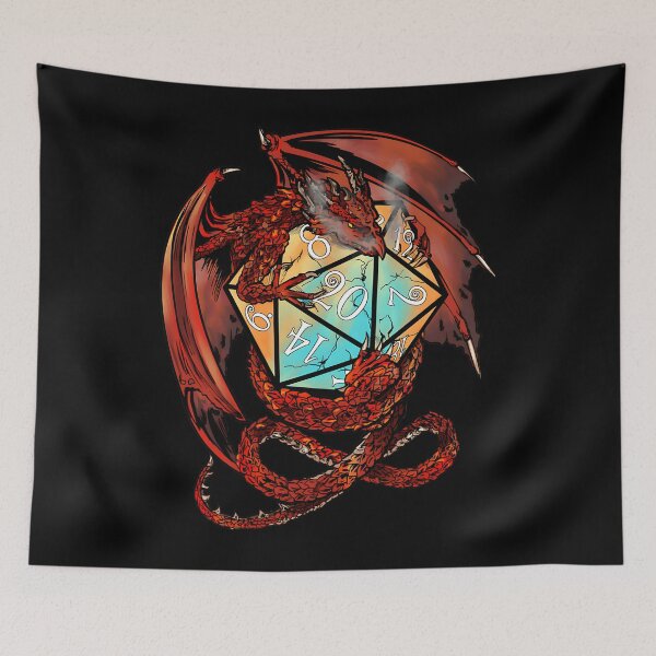 Item preview, Red Dragon Dice designed and sold by blazekwitheez.
