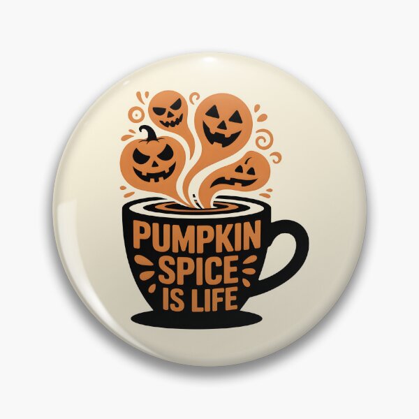 Item preview, Pumpkin Spice Is Life – Funny Halloween Coffee Design designed and sold by Jollys-ArtShop.
