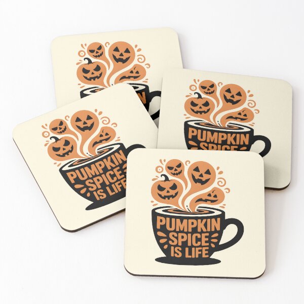 Item preview, Pumpkin Spice Is Life – Funny Halloween Coffee Design designed and sold by Jollys-ArtShop.