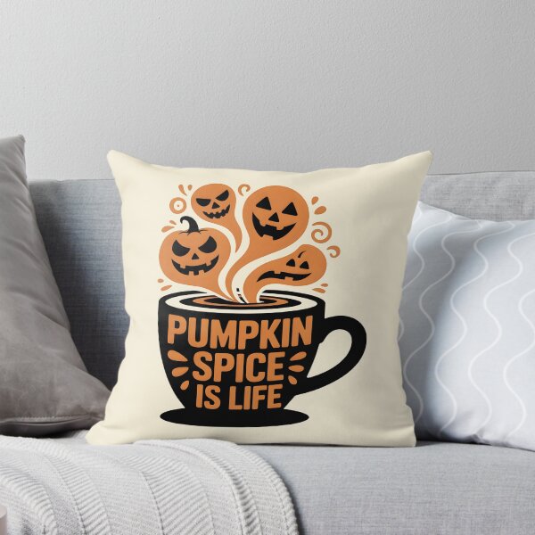 Item preview, Pumpkin Spice Is Life – Funny Halloween Coffee Design designed and sold by Jollys-ArtShop.