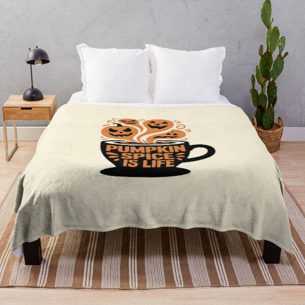 Item preview, Pumpkin Spice Is Life – Funny Halloween Coffee Design designed and sold by Jollys-ArtShop.