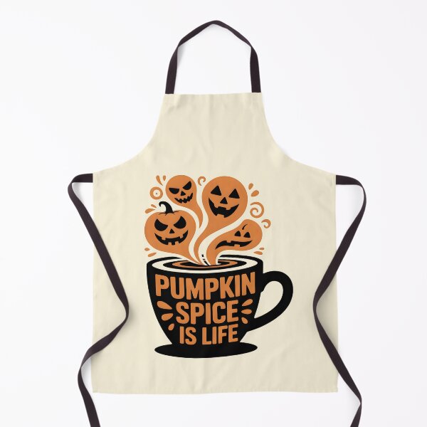 Item preview, Pumpkin Spice Is Life – Funny Halloween Coffee Design designed and sold by Jollys-ArtShop.