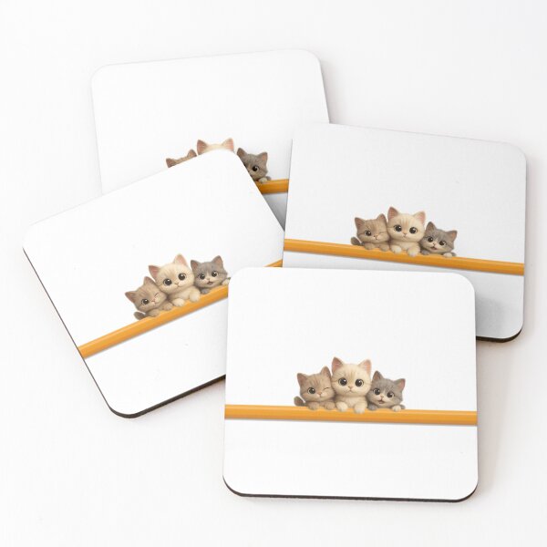 Item preview, Peeking Trio – The Cutest Cats Ever designed and sold by Bellassi.