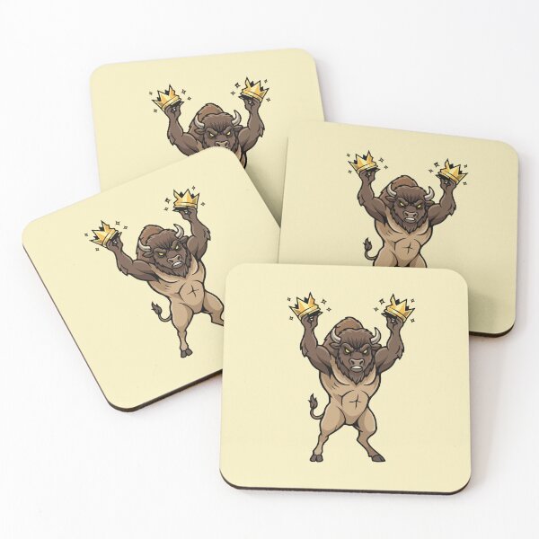 Item preview, The Powerful American Bison and the Broken Crown - No Kings in America designed and sold by Felinefinesse.
