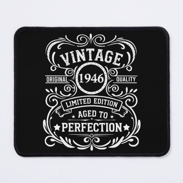 Item preview, Born in 1946 vintage 80th birthday whiskey themed designed and sold by Alexaltay.