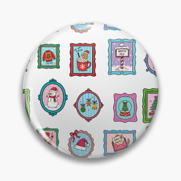 Item preview, Christmas vintage stamps multi pack designed and sold by Handdrawnbyzoe.
