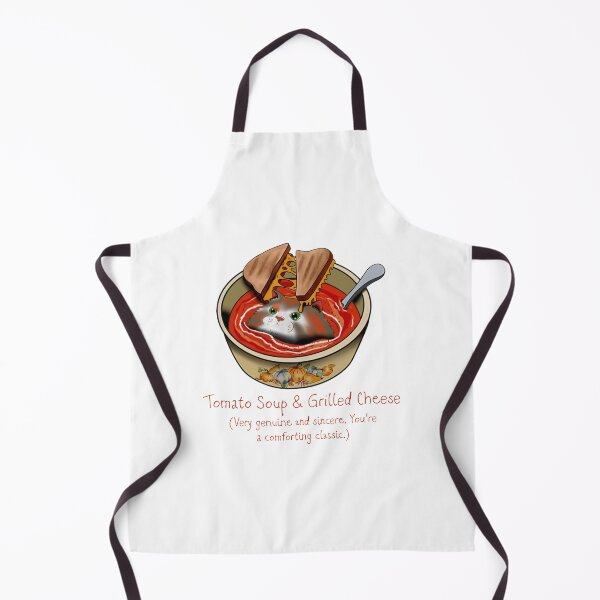Item preview, Tomato Soup and Grilled Cheese Cat designed and sold by cozygamerstore.