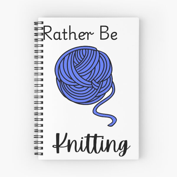 Item preview, I’d Rather Be Knitting designed and sold by MoonMothMakes.