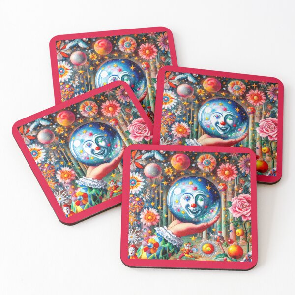 Item preview, Sphere of Whimsy – Cosmic Clown Reverie designed and sold by daweave77.
