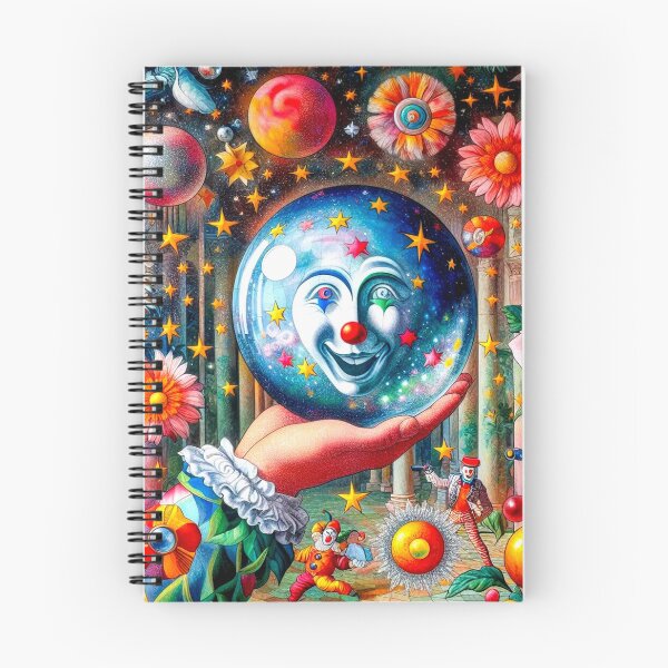 Item preview, Sphere of Whimsy – Cosmic Clown Reverie designed and sold by daweave77.