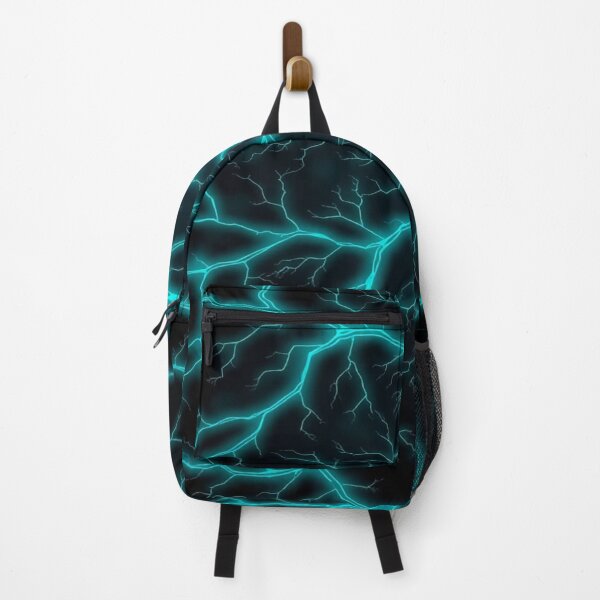 Item preview, Neo-Botanic Matrix “Fluorescent Vein” | Bioluminescent Teal Organic Tech Pattern designed and sold by CMdigit.