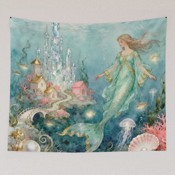 Item preview, Finfolkaheem – Ocean Mysteries and Fairy Magic designed and sold by SoniaSarkali.