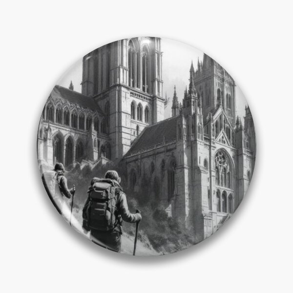 Item preview, Ascent to the cathedral (Way of Saint James) designed and sold by jefboutique6150.