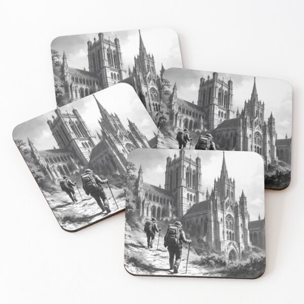 Item preview, Ascent to the cathedral (Way of Saint James) designed and sold by jefboutique6150.