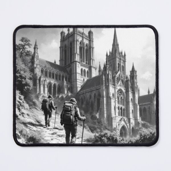 Item preview, Ascent to the cathedral (Way of Saint James) designed and sold by jefboutique6150.