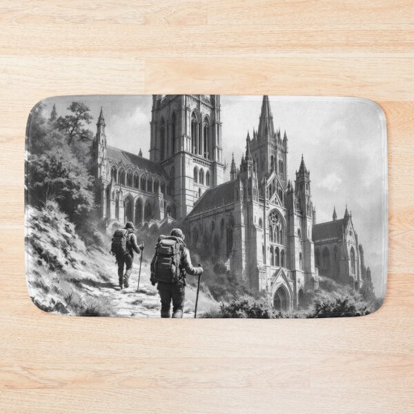 Item preview, Ascent to the cathedral (Way of Saint James) designed and sold by jefboutique6150.