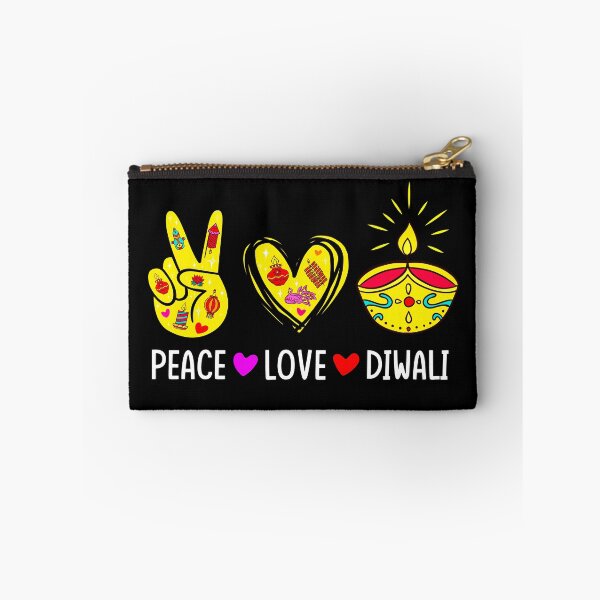 Item preview, Peace Love Diwali - Celebrate Deepavali Festival of lights designed and sold by NUMAcreations.
