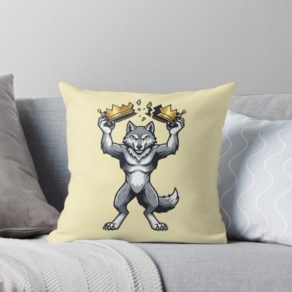 Item preview, The Fierce Wolf  No Kings in America designed and sold by Felinefinesse.