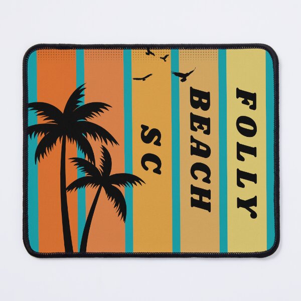 Item preview, Escape to Warm Waves and Cool Folly Beach Breezes. Introducing the Lowcountry Collection Tee designed and sold by PegLeg-Montys.