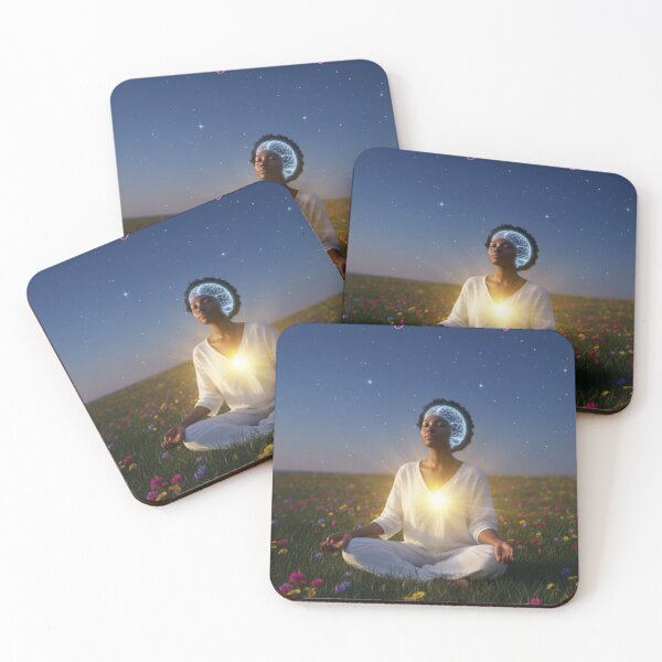 Item preview, Spiritual Awakening Meditation Art designed and sold by Anessia Samuel.